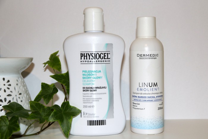 szampon dla suchej i wrażliwej skóry głowy Physiogel, szampon do włosów chroniący skórę Dermedic