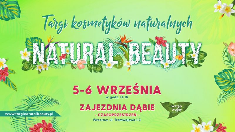 Targi Natural Beauty – Wrocław 5-6 września 2020